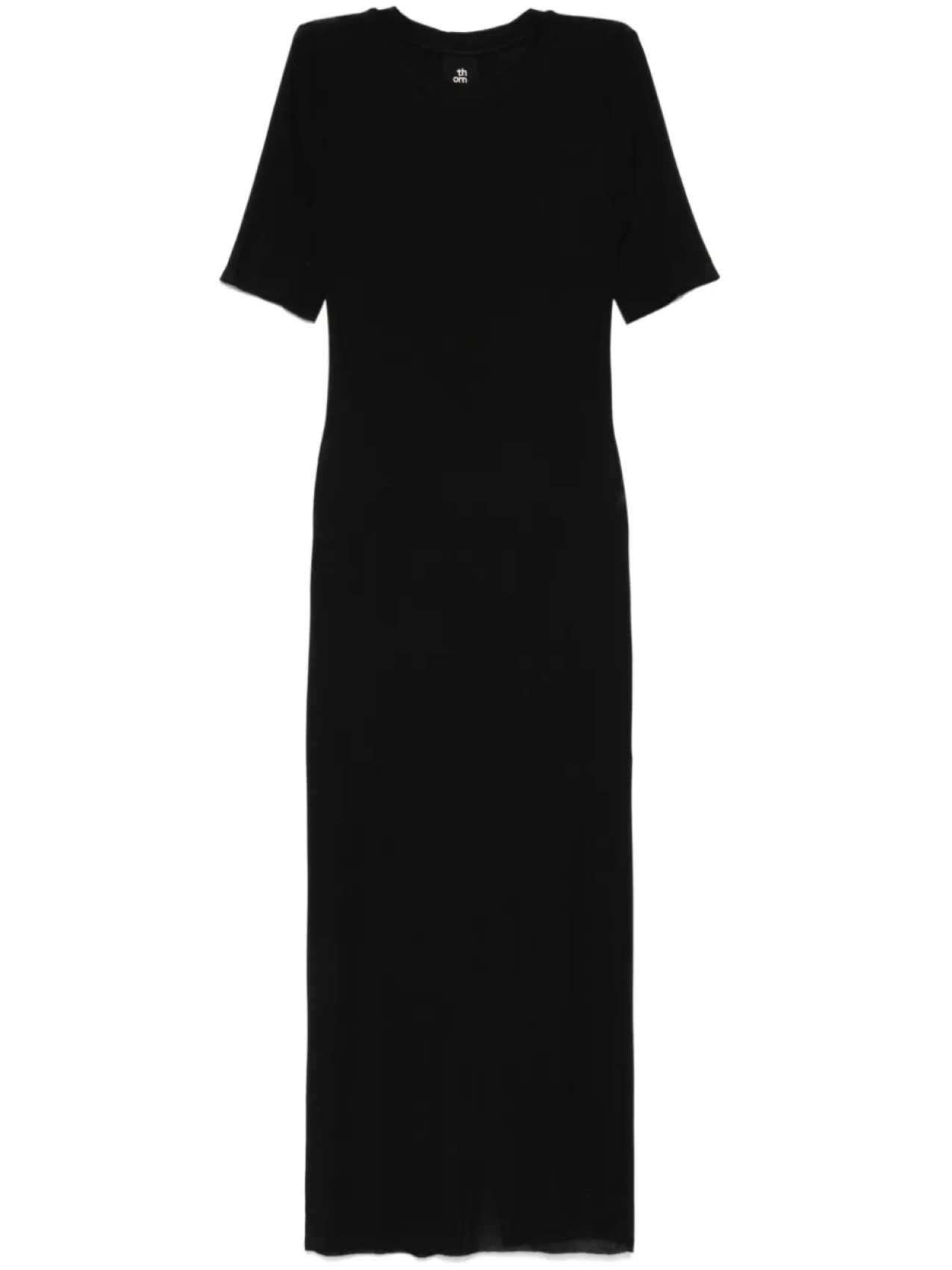 Thom Krom платье макси в рубчик, черный
Thom Krom платье макси в рубчик, черный