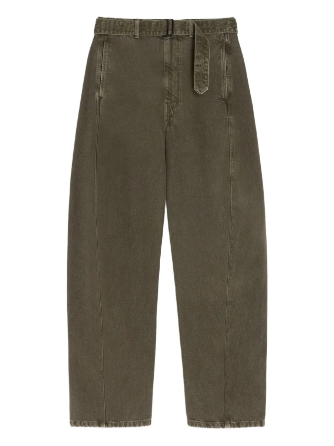 Брюки LEMAIRE с перекрученным поясом, зеленый
Брюки LEMAIRE с перекрученным поясом, зеленый