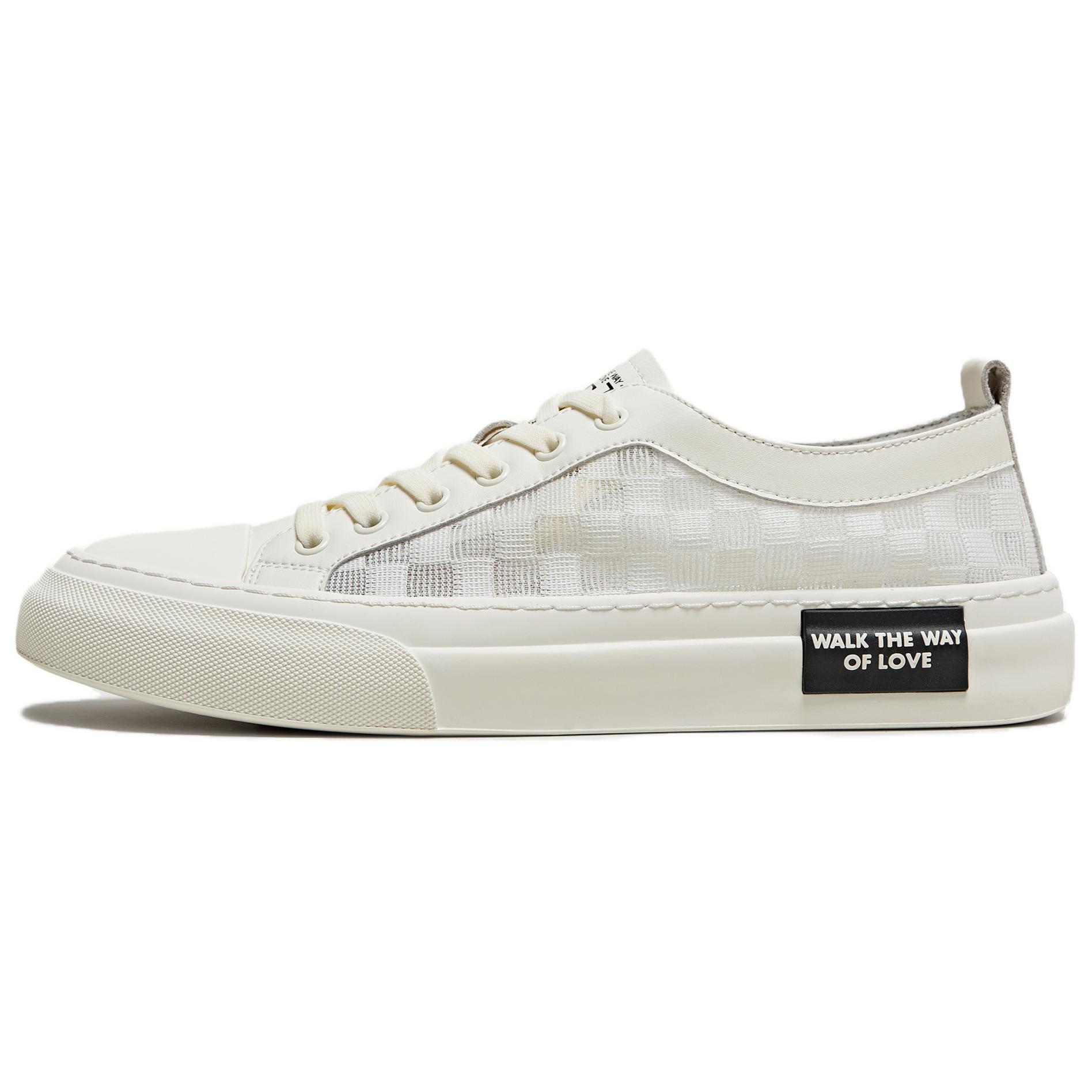 TATA Дышащие низкие кроссовки для скейтбординга, мужские, белые
TATA Дышащие низкие кроссовки для скейтбординга, мужские, белые