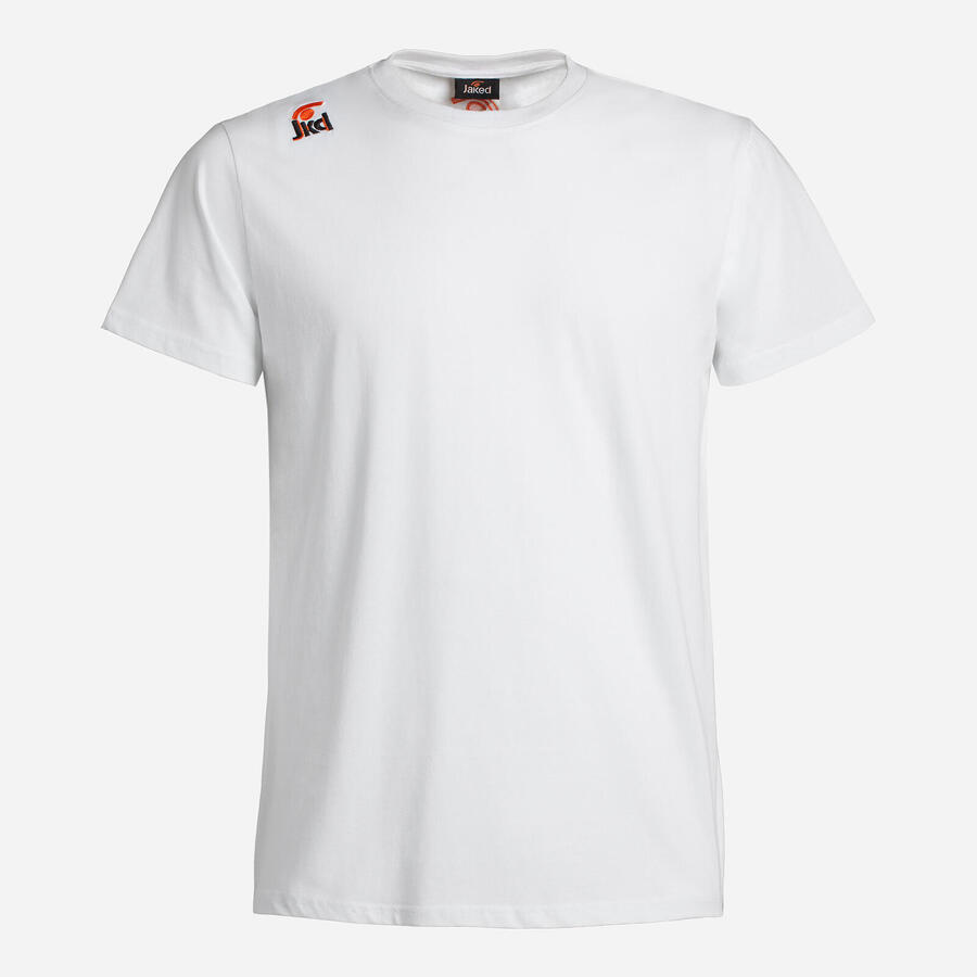 JAKED Белая синтетическая фитнес-футболка для мужчин и женщин
JAKED Белая синтетическая фитнес-футболка для мужчин и женщин