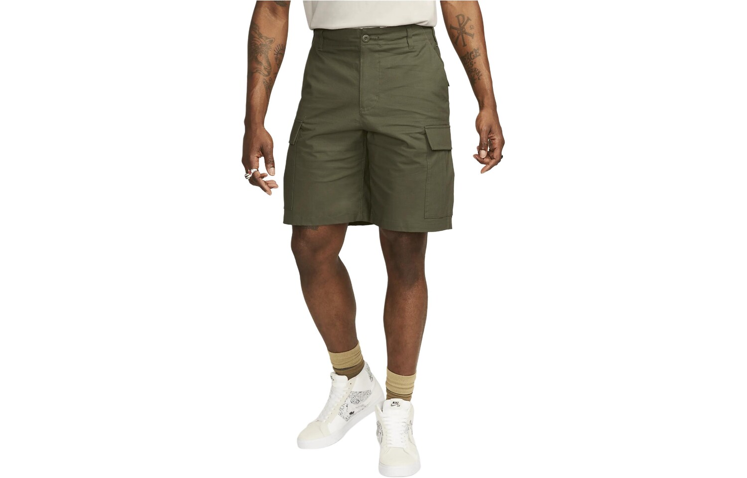 Повседневные шорты мужские средние оливковые/черные Nike, черный
Повседневные шорты мужские средние оливковые/черные Nike, черный