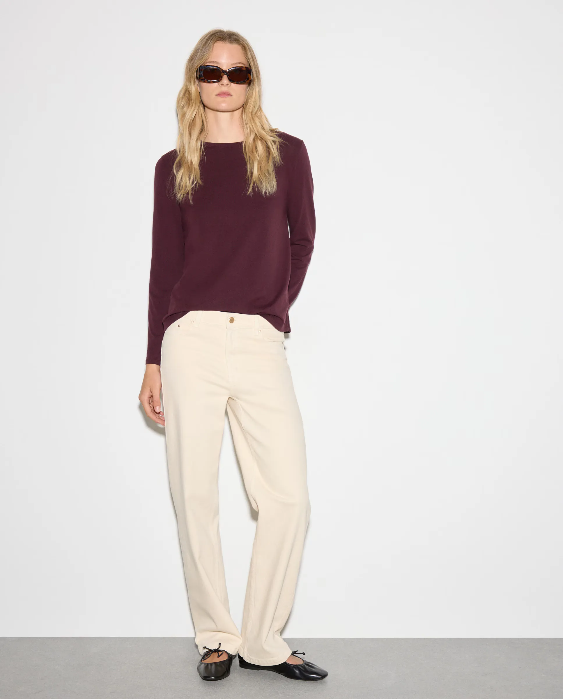 Женские прямые джинсовые брюки Woman El Corte Inglés, цвет 120 Crudo 
Женские прямые джинсовые брюки Woman El Corte Inglés, цвет 120 Crudo