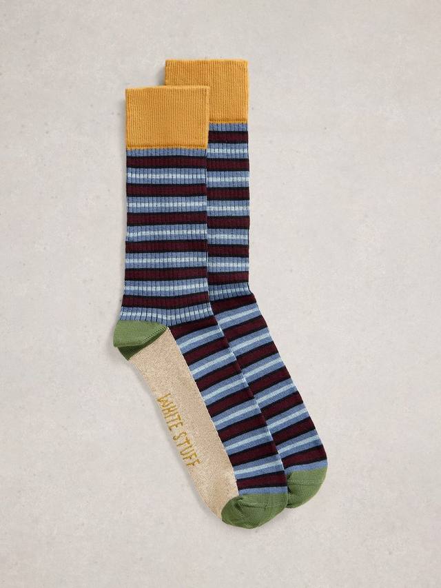 Полосатые носки из хлопковой смеси White Stuff
Полосатые носки из хлопковой смеси White Stuff