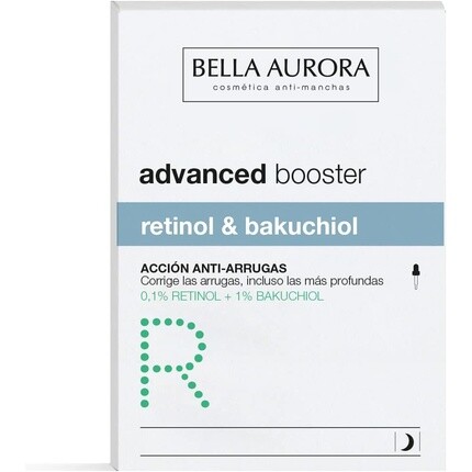Bella Aurora Advanced Booster R Укрепляющая сыворотка против морщин с ретинолом и бакучиолом 30мл
Bella Aurora Advanced Booster R Укрепляющая сыворотка против морщин с ретинолом и бакучиолом 30мл