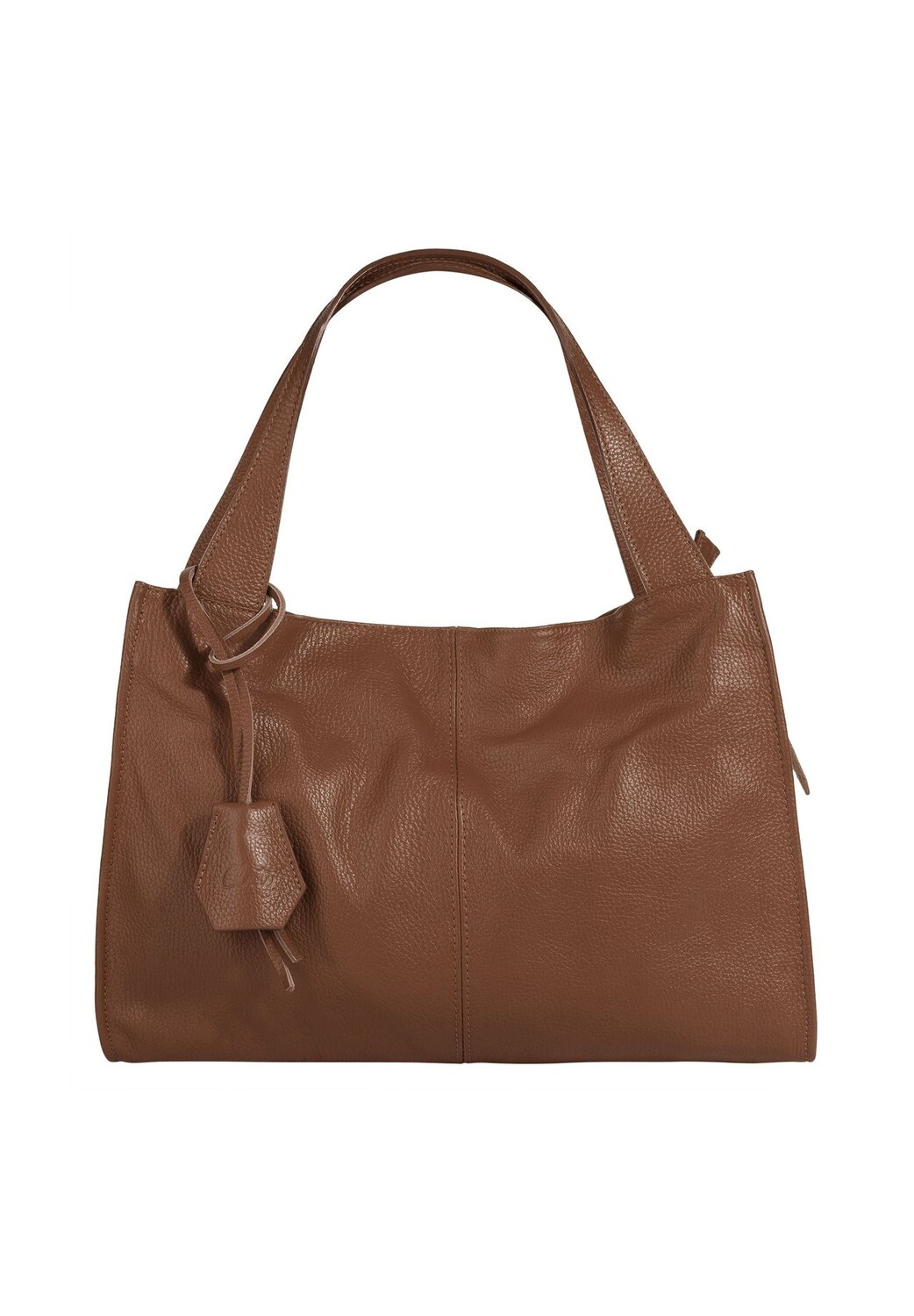 Шопер, натуральная кожа, сделано в Италии Cluty, коричневый
Шопер, натуральная кожа, сделано в Италии Cluty, коричневый