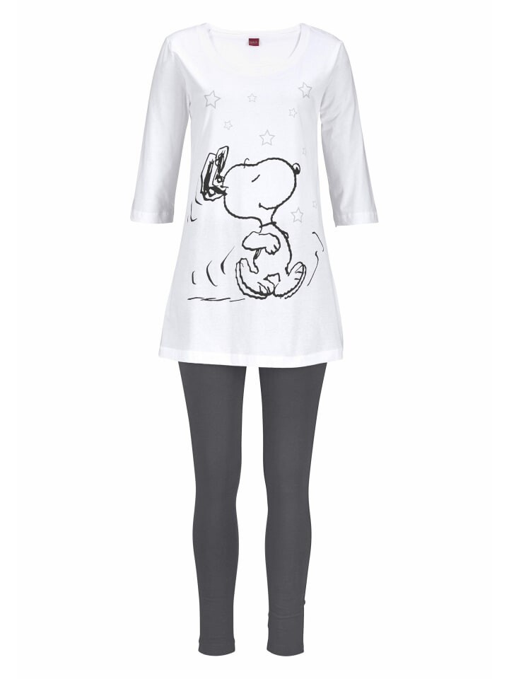 Пижама Peanuts, цвет ecru-anthrazit
Пижама Peanuts, цвет ecru-anthrazit