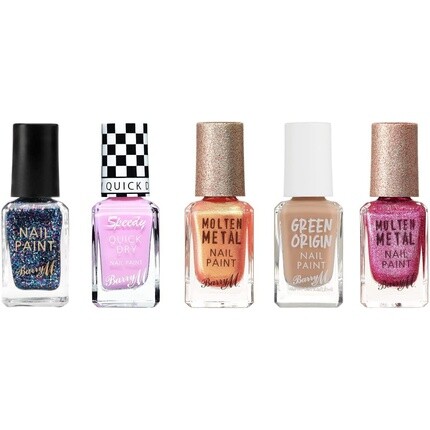 Подарочный набор лаков для ногтей Barry M из 5 предметов
Подарочный набор лаков для ногтей Barry M из 5 предметов