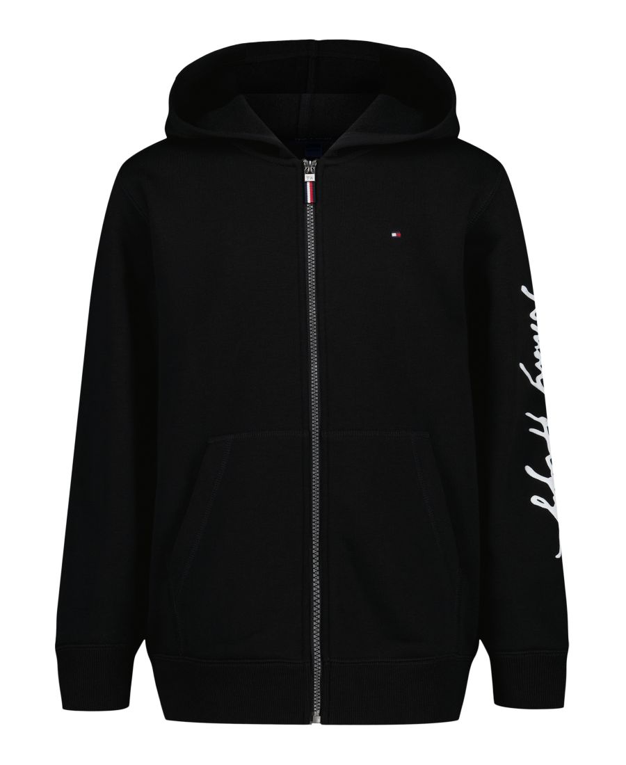 Детская толстовка на молнии Signature для мальчиков 8-20 лет Tommy Hilfiger, Black
Детская толстовка на молнии Signature для мальчиков 8-20 лет Tommy Hilfiger, Black
