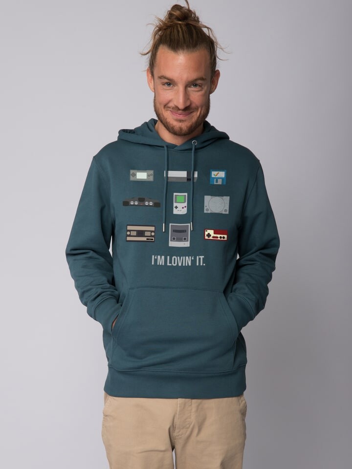 Толстовка wat Apparel Sweatshirt Videogames, цвет Petrol 
Толстовка wat Apparel Sweatshirt Videogames, цвет Petrol