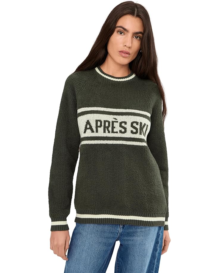 Унисекс свитер Unisex Barefoot Dreams Cozychic Cotton Apres Pullover, Dark Moss/Cream
Унисекс свитер Unisex Barefoot Dreams Cozychic Cotton Apres Pullover, Dark Moss/Cream