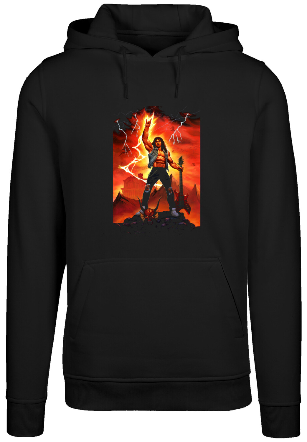 Пуловер F4NT4STIC Hoodie Stranger Things Hell Guitar DTG Netflix TV Series, черный
Пуловер F4NT4STIC Hoodie Stranger Things Hell Guitar DTG Netflix TV Series, черный