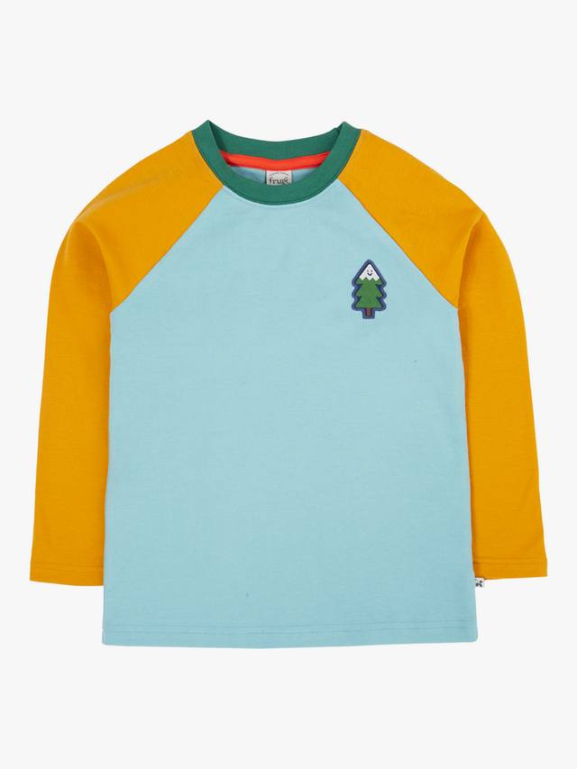 Детская футболка Leo с рукавом реглан из хлопка Frugi, Lichen/Wild
Детская футболка Leo с рукавом реглан из хлопка Frugi, Lichen/Wild