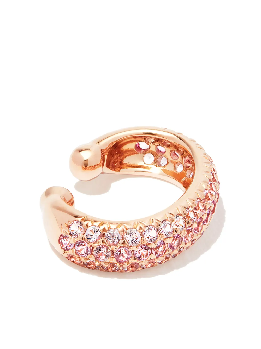 Серьга-кафф Jumbo из розового золота с сапфирами SHAY, розовый
Серьга-кафф Jumbo из розового золота с сапфирами SHAY, розовый