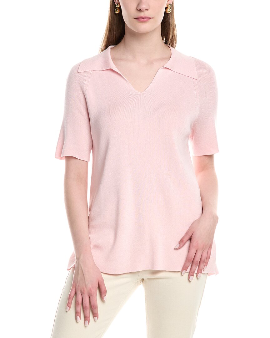 Lafayette 148 New York Свитер-поло с разрезом на горловине, розовый
Lafayette 148 New York Свитер-поло с разрезом на горловине, розовый