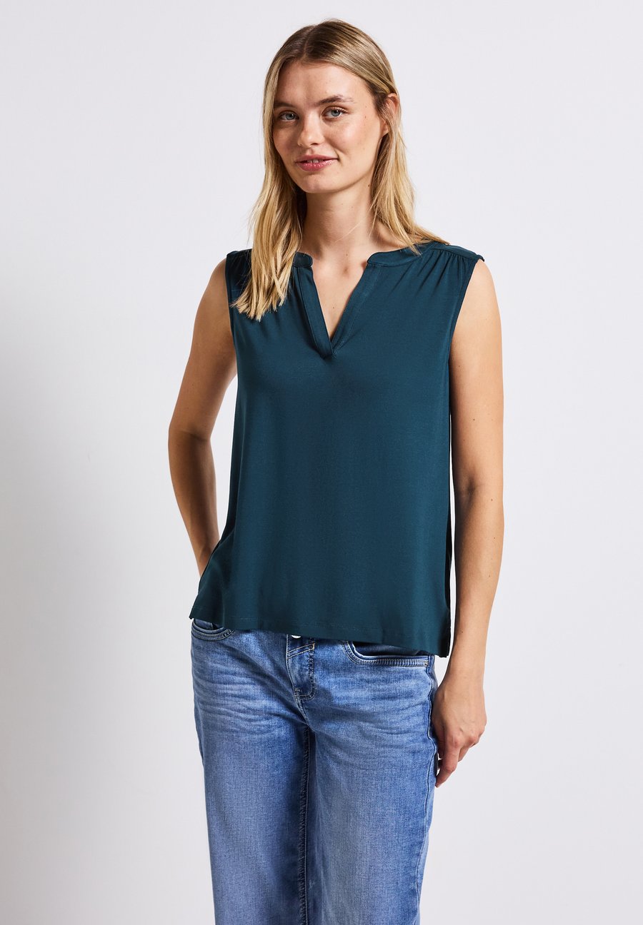 Топ Street One SPLIT NECK, Türkis/Blue
Топ Street One SPLIT NECK, Türkis/Blue