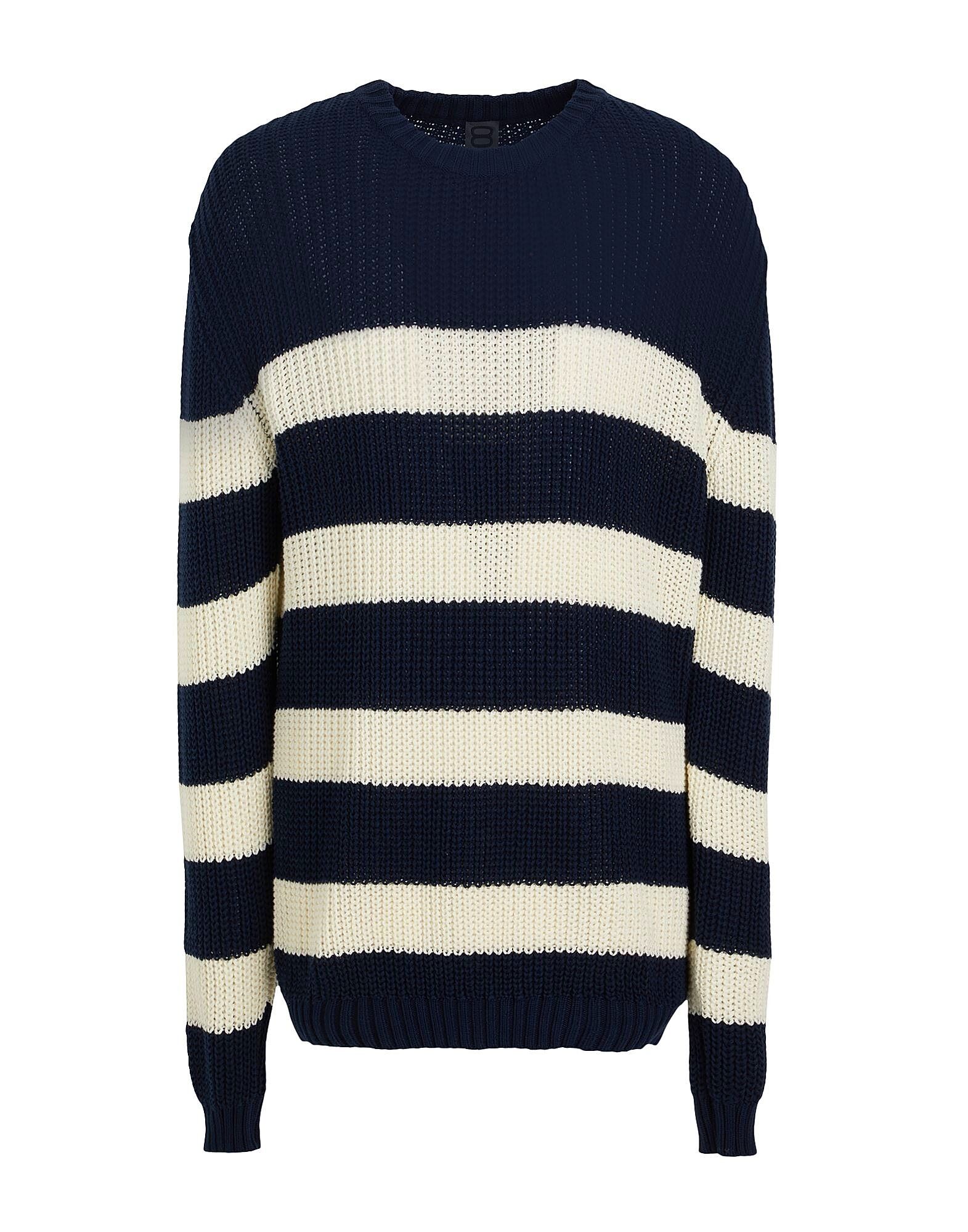 Свитер Organic Cotton Rib Knit Regular Fit Crewneck 8 By Yoox, полуночно-синий
Свитер Organic Cotton Rib Knit Regular Fit Crewneck 8 By Yoox, полуночно-синий