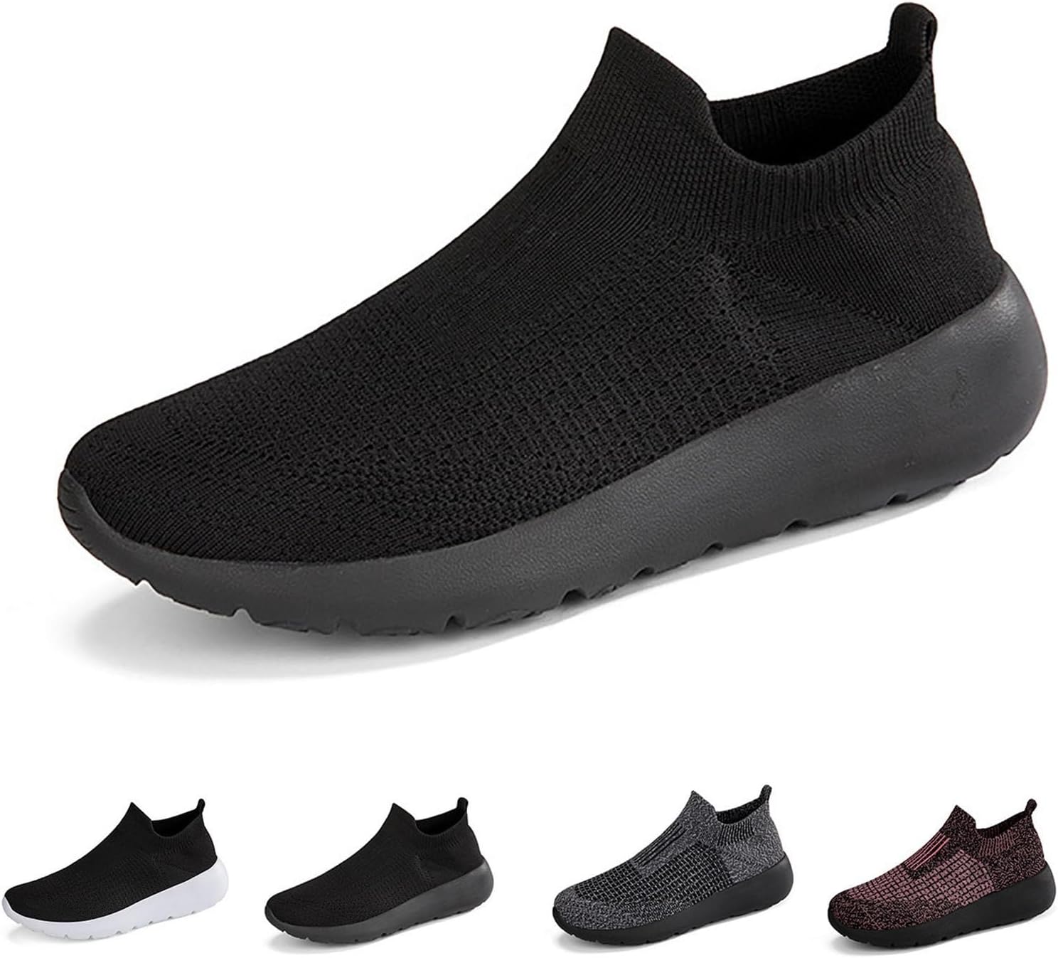 Мужские вязаные дышащие кроссовки DESESE для прогулок и спорта, слипоны-носочки, повседневные лоферы на платформе, удобные сетчатые кроссовки для тенниса и тренировок, черный
Мужские вязаные дышащие кроссовки DESESE для прогулок и спорта, слипоны-носочки, повседневные лоферы на платформе, удобные сетчатые кроссовки для тенниса и тренировок, черный