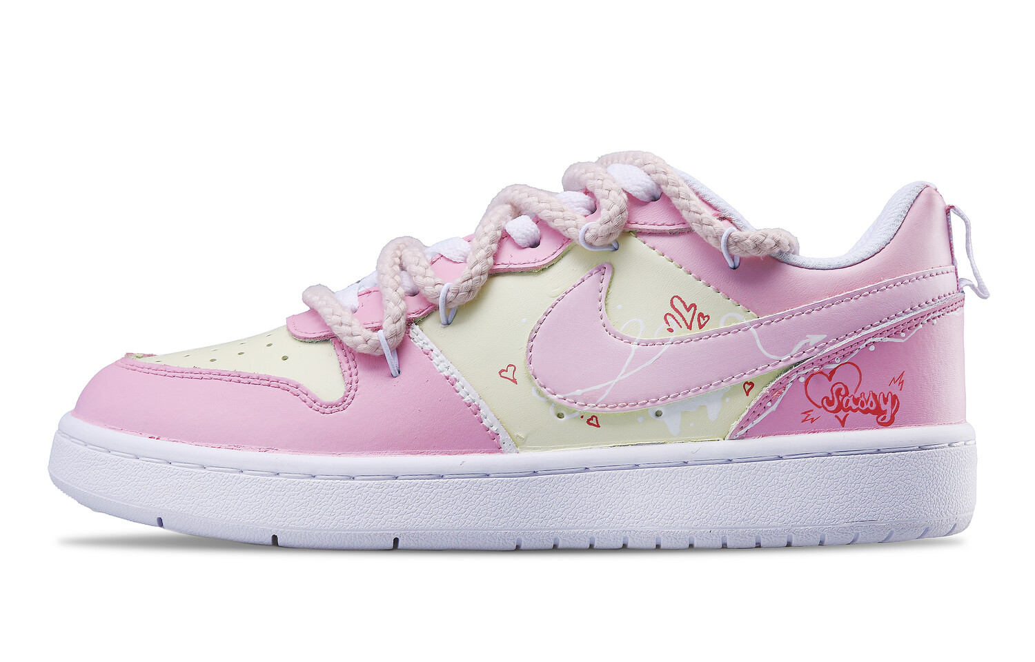 Кроссовки Nike Court Borough Skateboarding Shoes Women's Low-top Pink/Yellow, розовый
Кроссовки Nike Court Borough Skateboarding Shoes Women's Low-top Pink/Yellow, розовый