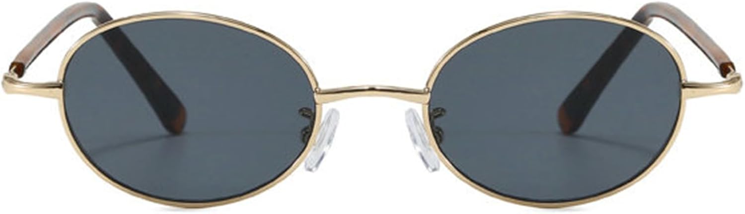 Солнцезащитные очки Willochra Vintage Small Round для женщин и мужчин, в стиле ретро Y2K, с металлической оправой, в стиле панк, черные, овальные, с градиентным переходом, UV400, C2
Солнцезащитные очки Willochra Vintage Small Round для женщин и мужчин, в стиле ретро Y2K, с металлической оправой, в стиле панк, черные, овальные, с градиентным переходом, UV400, C2