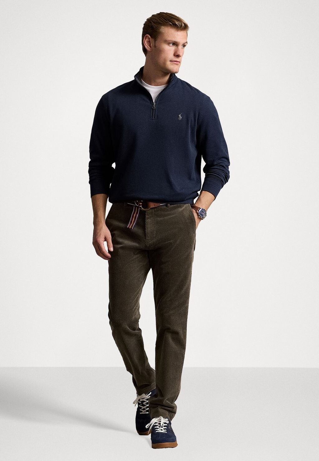 Топ с длинными рукавами LUXURY JERSEY QUARTER ZIP PULLOVER Polo Ralph Lauren, темно-синий
Топ с длинными рукавами LUXURY JERSEY QUARTER ZIP PULLOVER Polo Ralph Lauren, темно-синий
