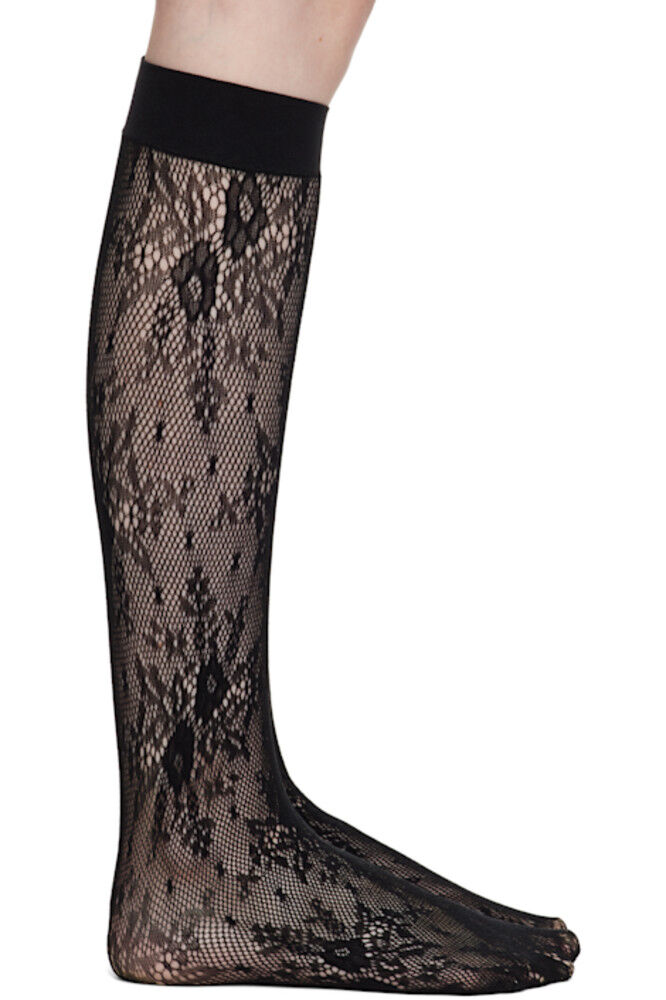 Гольфы длиной до колена с кружевом Black Rosa Swedish Stockings
Гольфы длиной до колена с кружевом Black Rosa Swedish Stockings