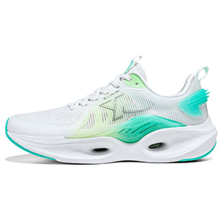 XTEP Мужские белые с зеленым дышащие кроссовки с амортизацией, цвет White Green 
XTEP Мужские белые с зеленым дышащие кроссовки с амортизацией, цвет White Green