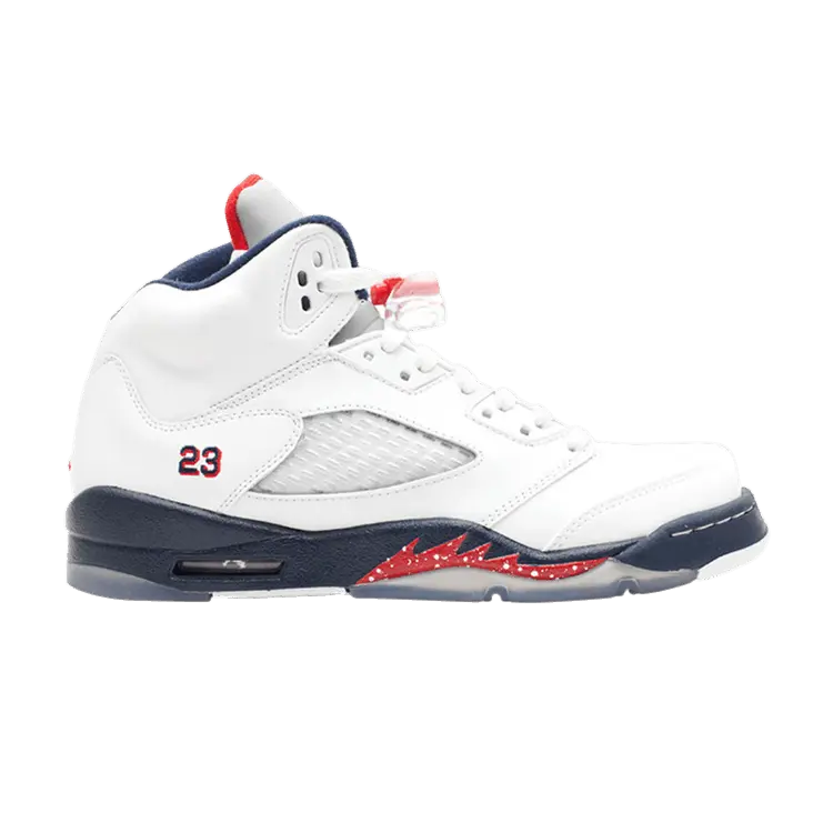 Кроссовки Air Jordan 5 Retro GS 'Olympic 2011', белый
Кроссовки Air Jordan 5 Retro GS 'Olympic 2011', белый