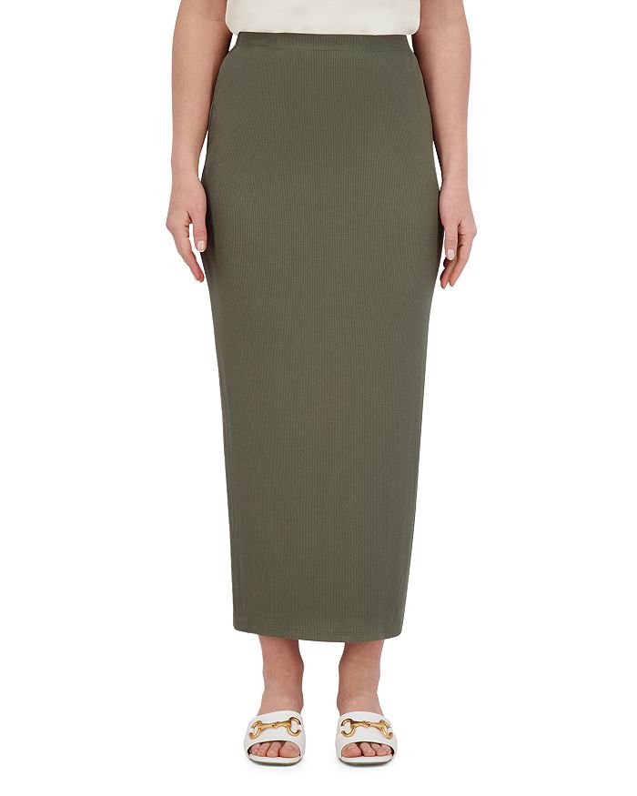 Юбка из тонкого трикотажа в рубчик Point, зеленый
Юбка из тонкого трикотажа в рубчик Point, зеленый