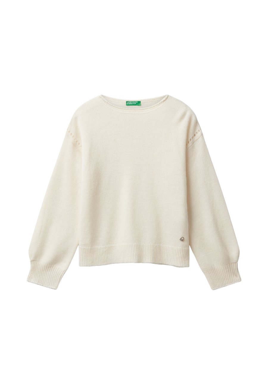 Джемпер United Colors of Benetton Jumper, White
Джемпер United Colors of Benetton Jumper, White