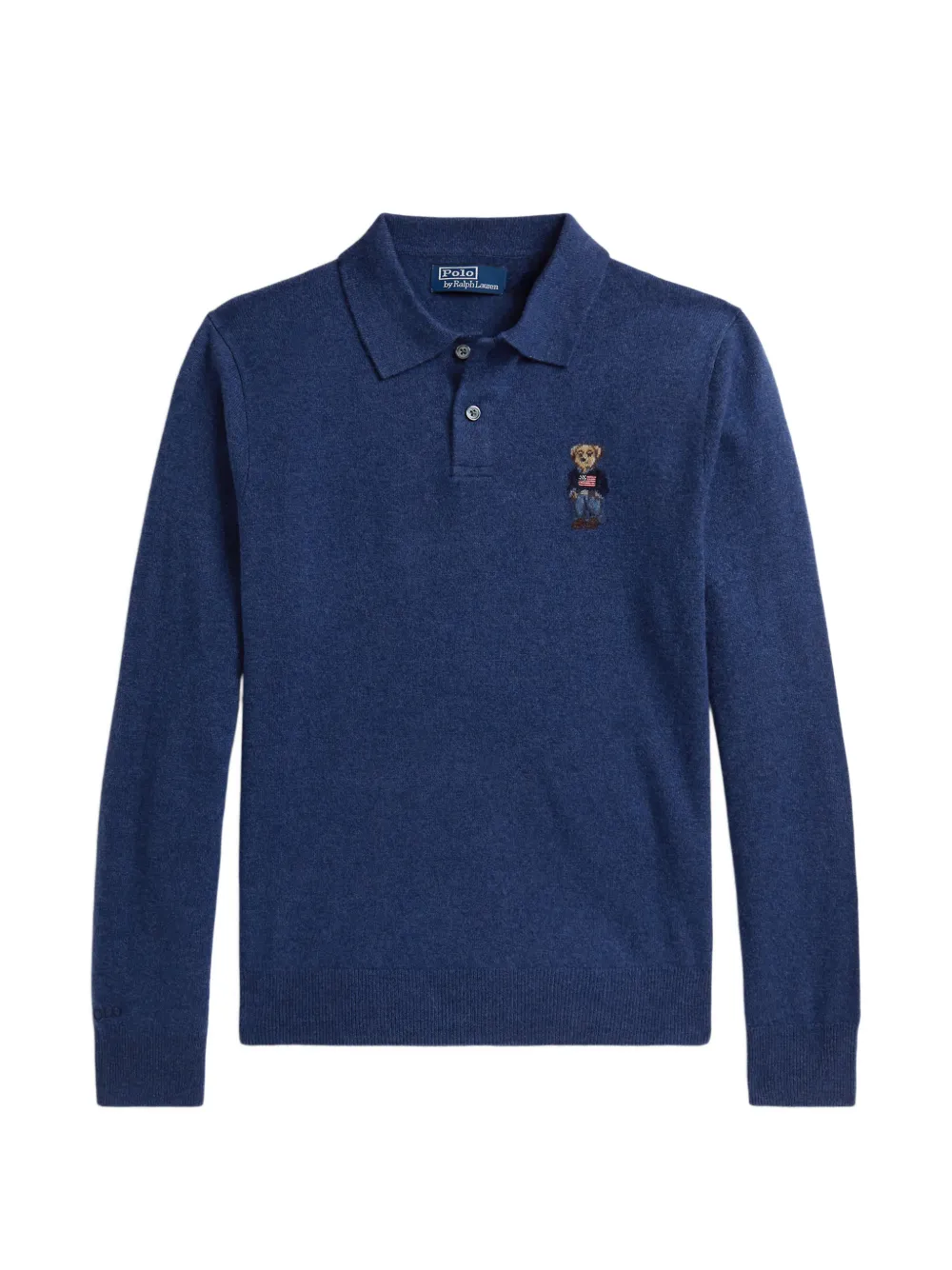 Поло с длинными рукавами и аппликацией Polo Ralph Lauren, синий
Поло с длинными рукавами и аппликацией Polo Ralph Lauren, синий