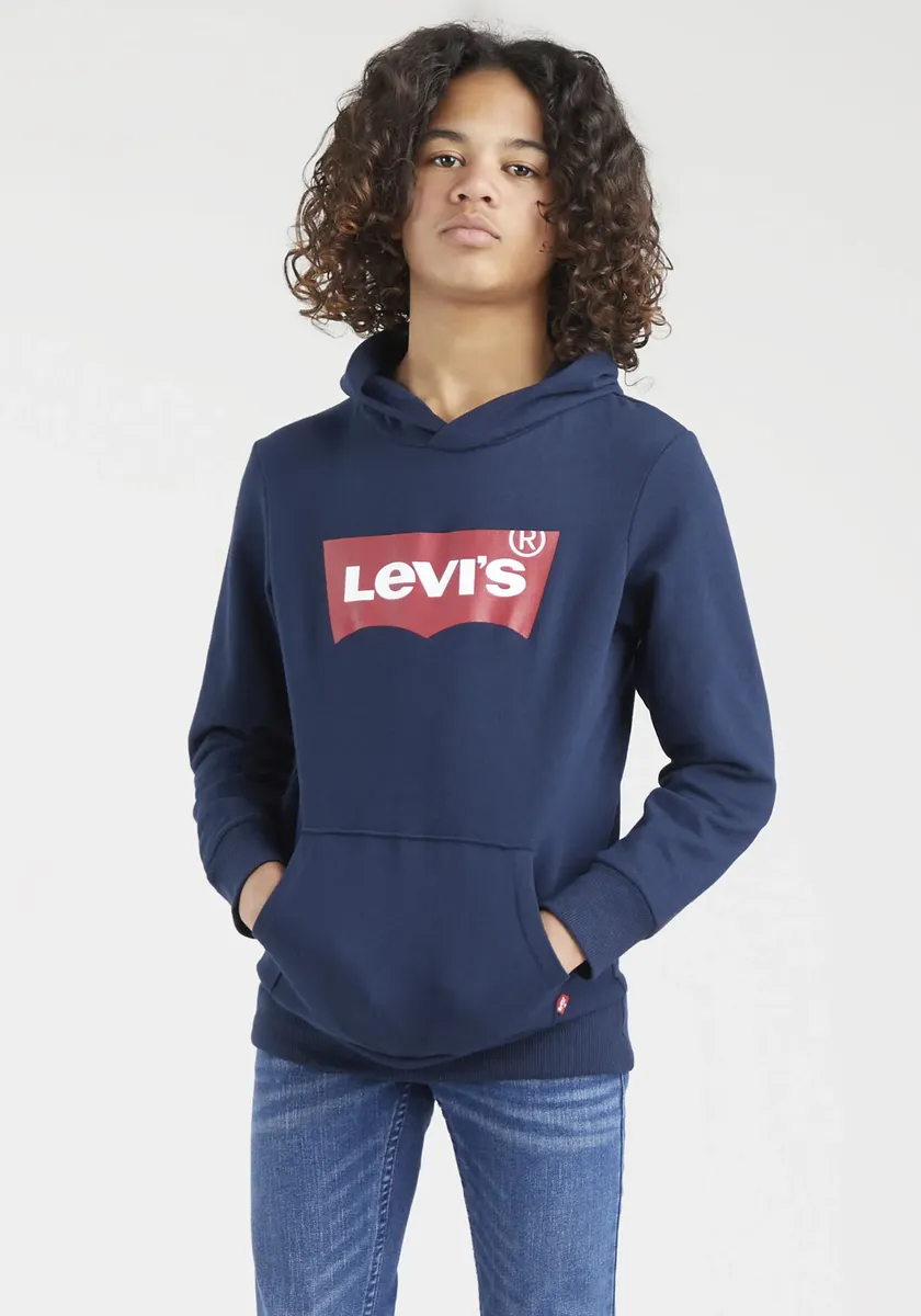 Детская толстовка с капюшоном Levi's "LVB BATWING PULLOVER HOODIE", для МАЛЬЧИКОВ Levi'S Kids, синий
Детская толстовка с капюшоном Levi's "LVB BATWING PULLOVER HOODIE", для МАЛЬЧИКОВ Levi'S Kids, синий
