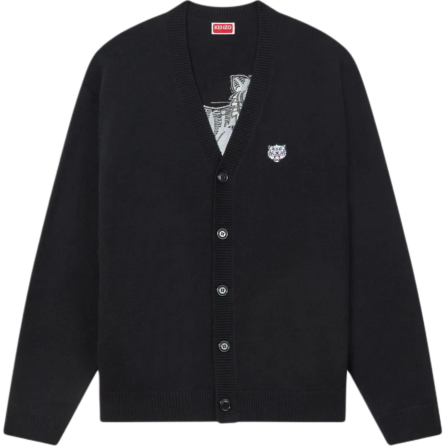 Кардиган с вышивкой Happy Tiger KENZO, черный
Кардиган с вышивкой Happy Tiger KENZO, черный