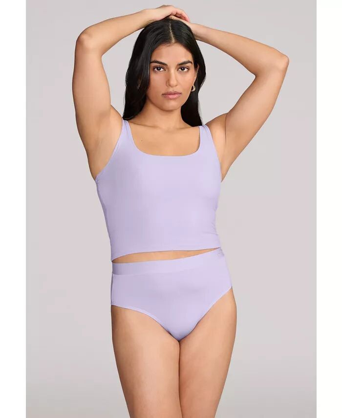 Майка с квадратным вырезом - модальный шелк в рубчик CUUP, фиолетовый
Майка с квадратным вырезом - модальный шелк в рубчик CUUP, фиолетовый