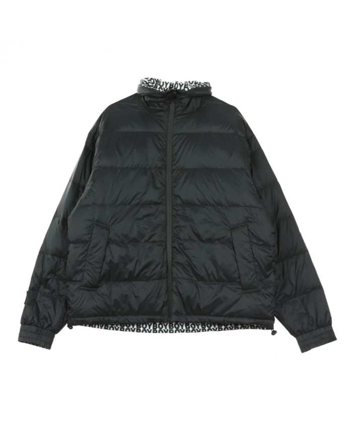 Двусторонняя пуховая куртка с полосатым орлом Boy London, черный
Двусторонняя пуховая куртка с полосатым орлом Boy London, черный