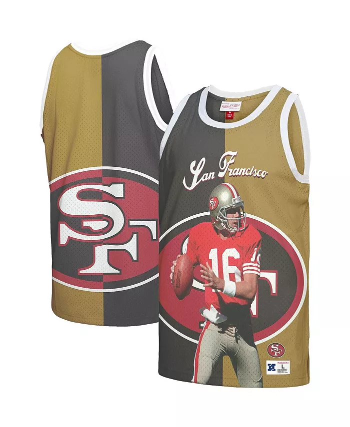Мужская майка с принтом Joe Montana Black, Gold San Francisco 49ers Retired Player Mitchell & Ness
Мужская майка с принтом Joe Montana Black, Gold San Francisco 49ers Retired Player Mitchell & Ness