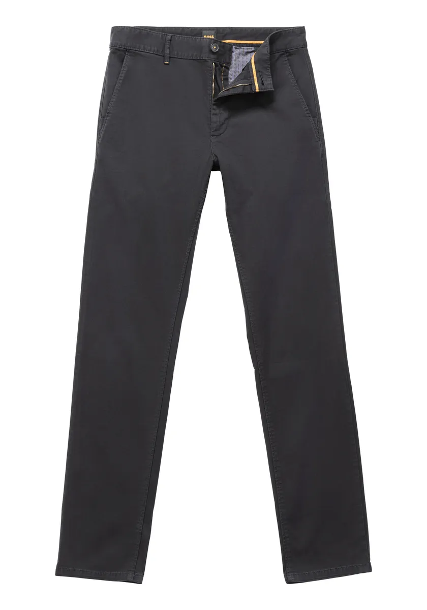 Брюки-чиносы BOSS ORANGE "Chino_slim", с задними карманами, черный
Брюки-чиносы BOSS ORANGE "Chino_slim", с задними карманами, черный