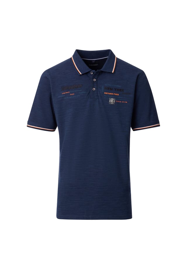 Простая рубашка поло Casamoda, синий
Простая рубашка поло Casamoda, синий