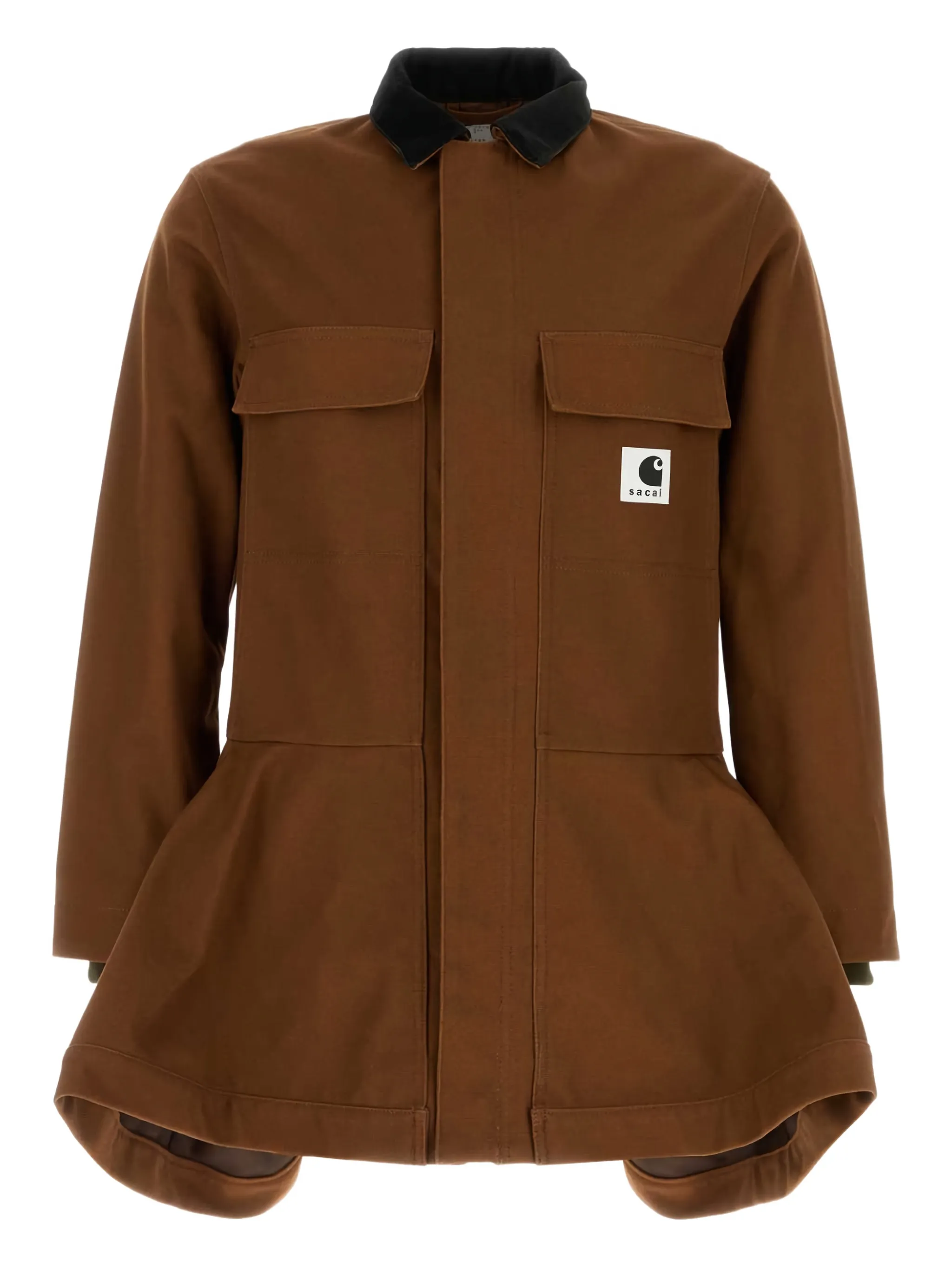 Пальто Duck Bonding Dress из коллаборации с Carhartt WIP Sacai, коричневый
Пальто Duck Bonding Dress из коллаборации с Carhartt WIP Sacai, коричневый