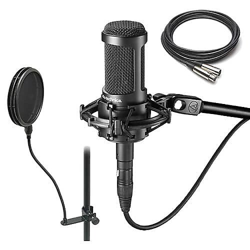 Конденсаторный микрофон Audio-Technica AT2035 Large Diaphragm Cardioid Condenser Microphone
Конденсаторный микрофон Audio-Technica AT2035 Large Diaphragm Cardioid Condenser Microphone