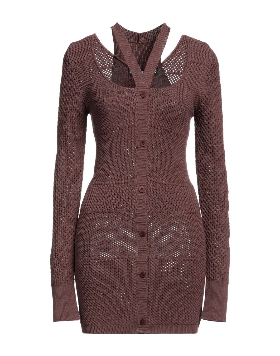 Платье Andreādamo, коричневый 
Платье Andreādamo, коричневый