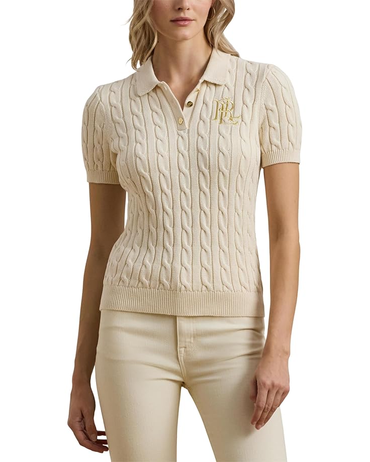 Свитер Lauren Ralph Lauren Cable-Knit Cotton Polo Sweater, цвет Mascarpone Cream
Свитер Lauren Ralph Lauren Cable-Knit Cotton Polo Sweater, цвет Mascarpone Cream