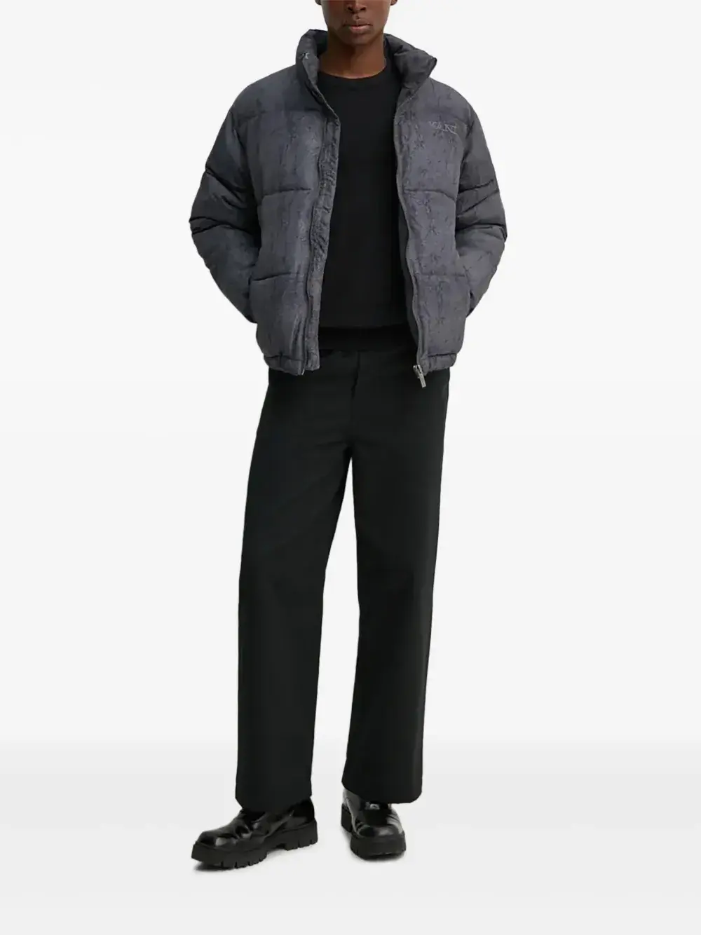 Стеганый пуховик karl kani, серый
Стеганый пуховик karl kani, серый