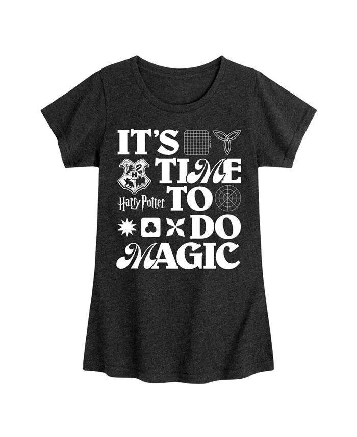 Футболка с коротким рукавом с графическим принтом Big Girls To Do Magic Harry Potter, черный
Футболка с коротким рукавом с графическим принтом Big Girls To Do Magic Harry Potter, черный