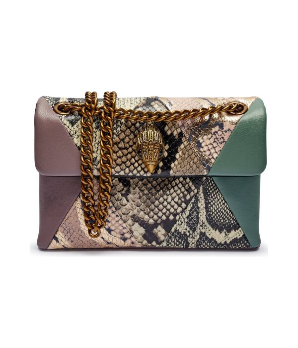 Кожаная сумка через плечо mini kensington Kurt Geiger, мультиколор
Кожаная сумка через плечо mini kensington Kurt Geiger, мультиколор