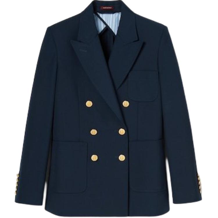 Двубортная куртка на пуговицах GUCCI, синий
Двубортная куртка на пуговицах GUCCI, синий