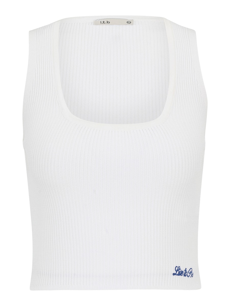 Вязаный топ LTB Dokomo, белый
Вязаный топ LTB Dokomo, белый