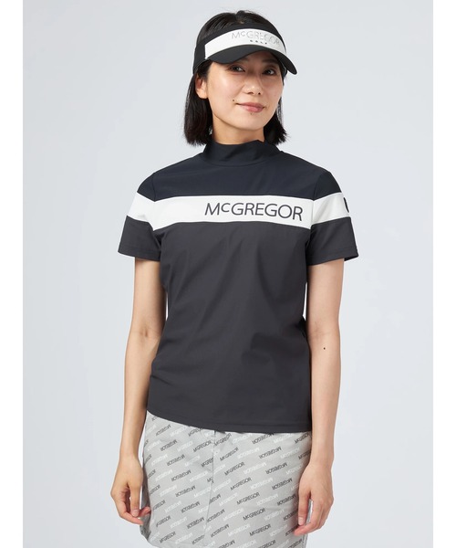 Женская футболка с коротким рукавом, двухцветный воротник-стойка McGREGOR GOLF, черный
Женская футболка с коротким рукавом, двухцветный воротник-стойка McGREGOR GOLF, черный