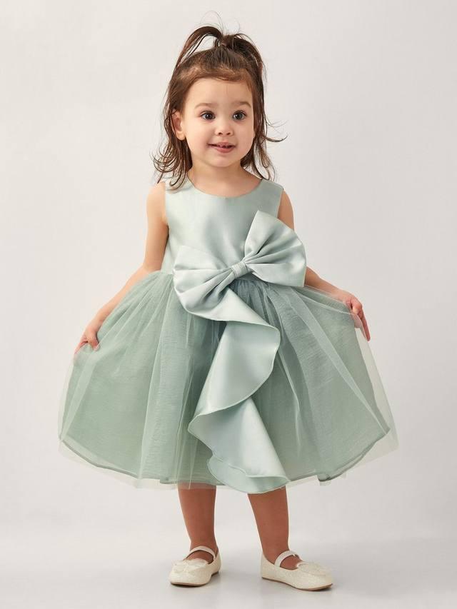 Детское платье без рукавов с бантом из тюля Monsoon, Sage
Детское платье без рукавов с бантом из тюля Monsoon, Sage