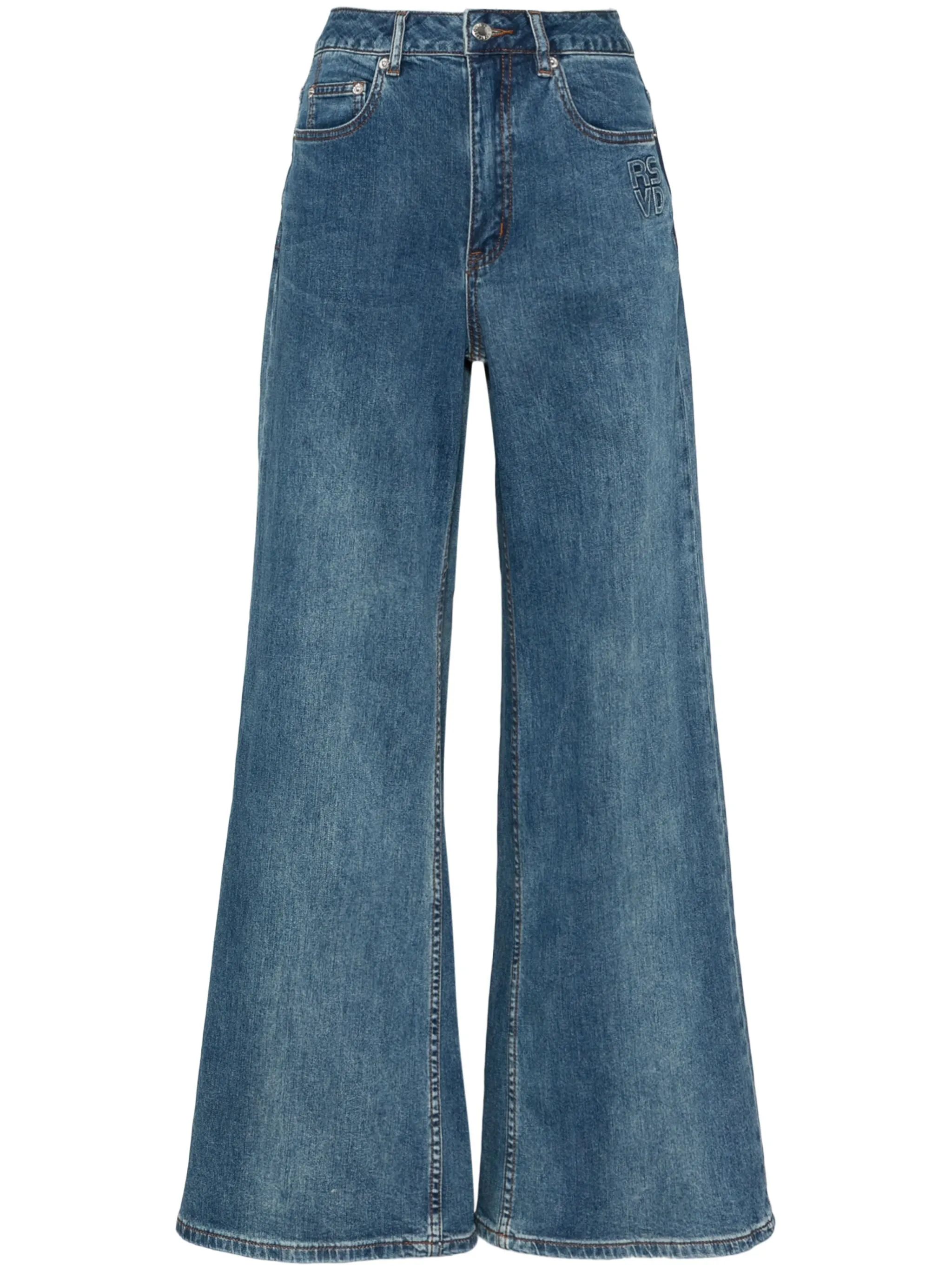 Расклешенные джинсы RSVD с тиснением Izzue, синий
Расклешенные джинсы RSVD с тиснением Izzue, синий