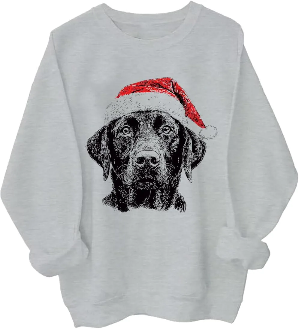 Свитшот с черным лабрадором в рождественской шапке, праздничный худи для женщин и мужчин LNDOCAI
Свитшот с черным лабрадором в рождественской шапке, праздничный худи для женщин и мужчин LNDOCAI